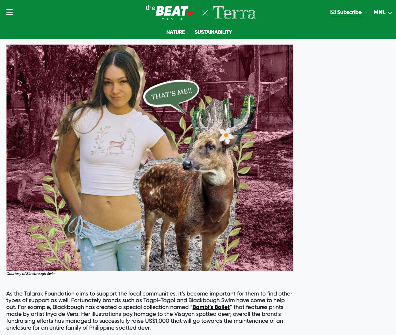 THE BEAT: Meet the West Visayan Big 5: Spotted Deer, Warty Pigs, Hornbills, and Doves