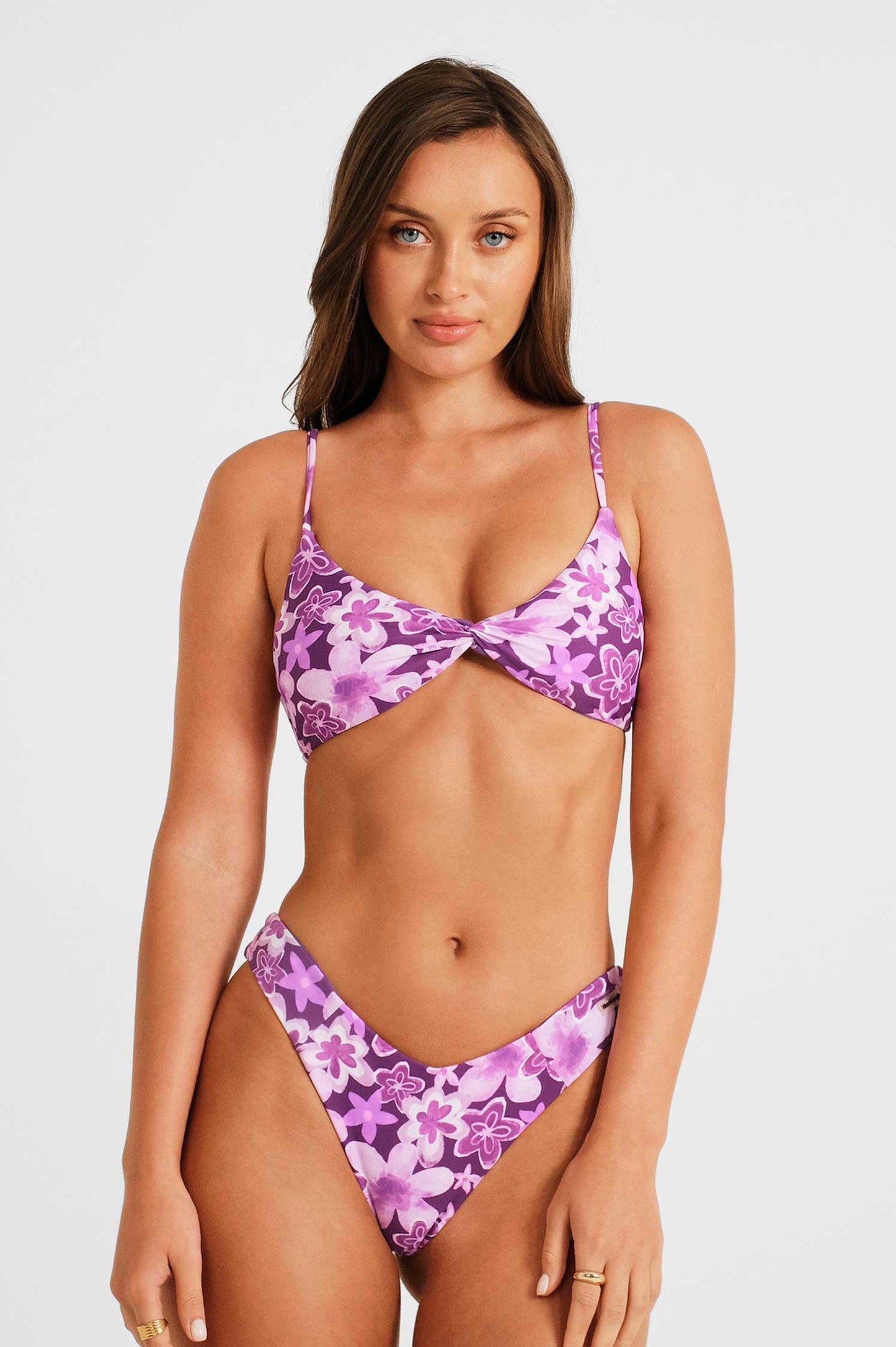 Tona Twisted Top / Wild Petunia FINAL SALE