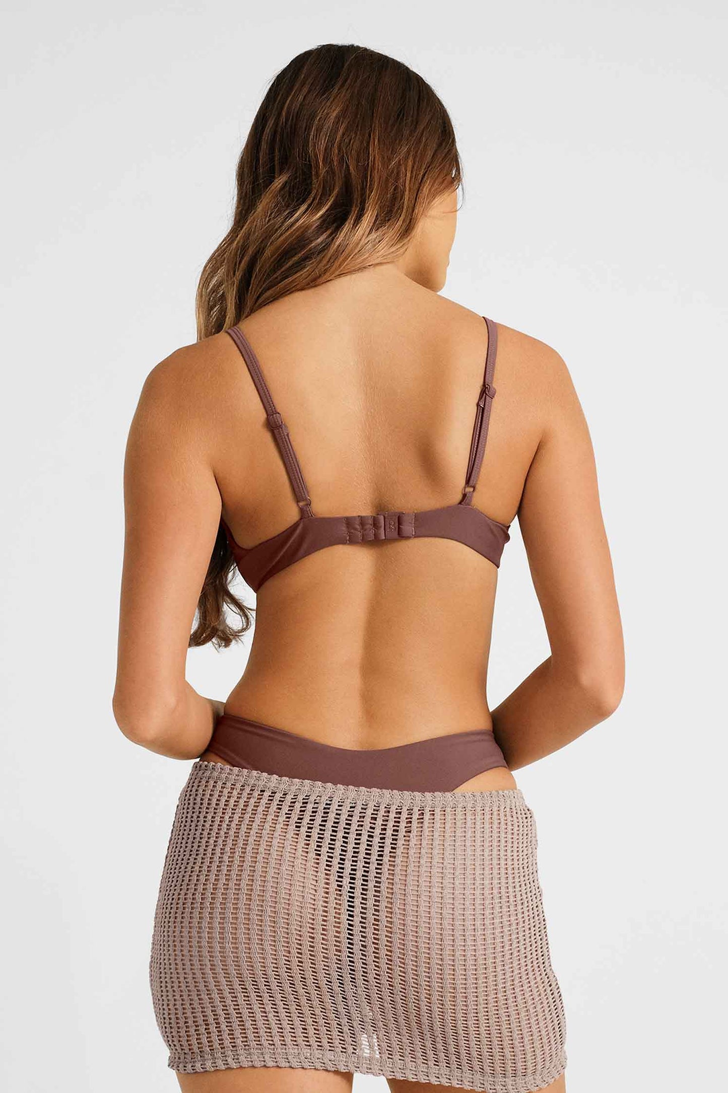 Layla Knit Mini Skirt / Tan FINAL SALE