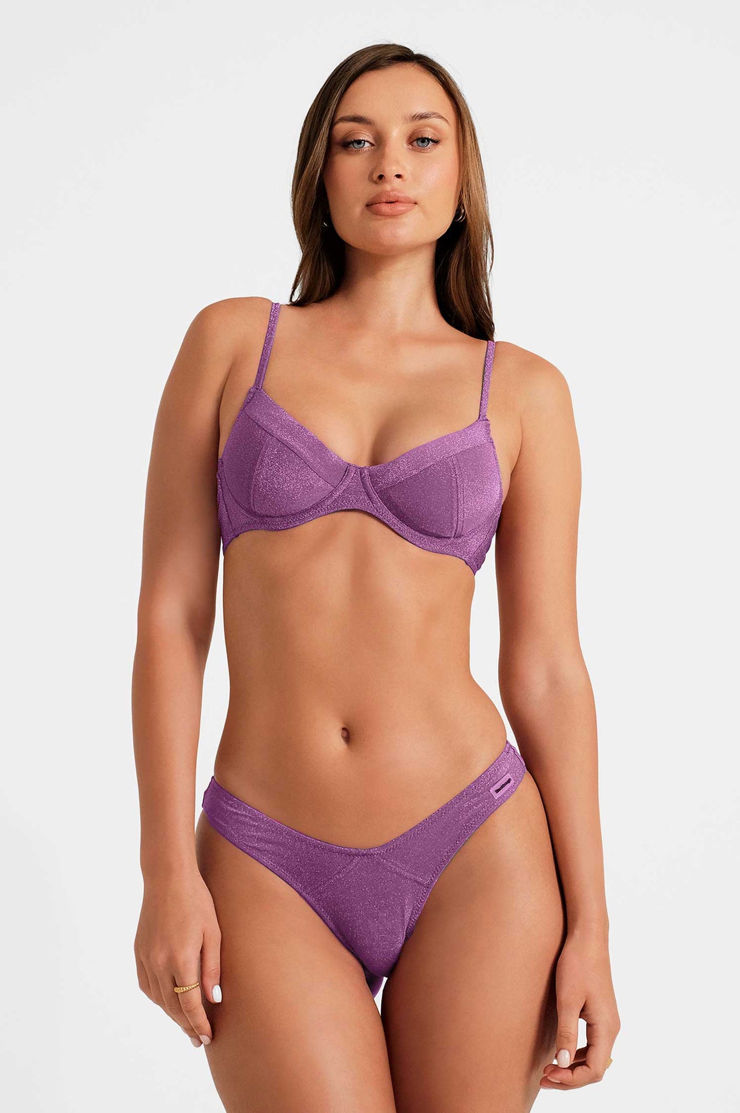 Cindy Push Up Underwire Top / Hollyhock Shimmer FINAL SALE