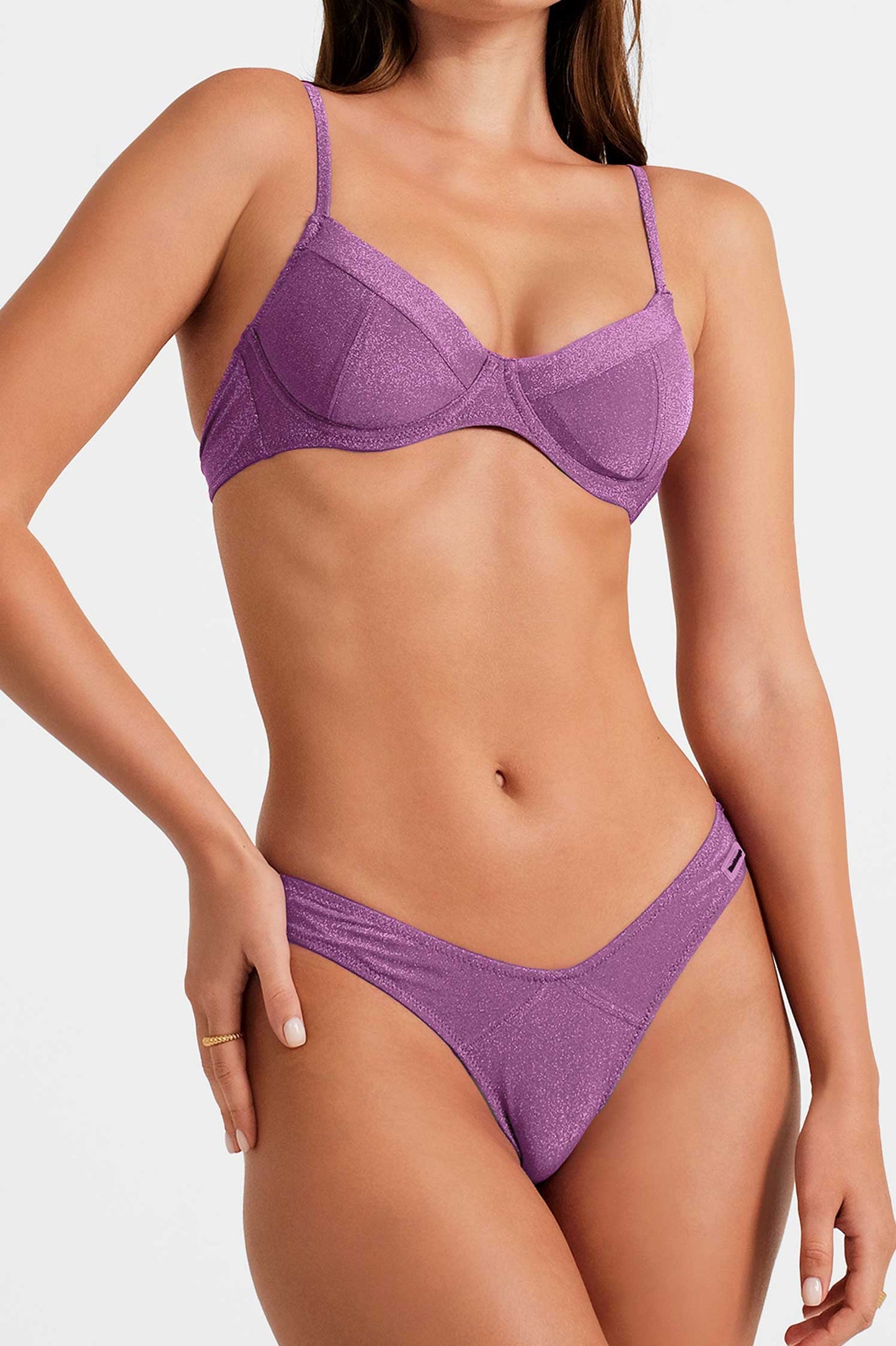 Cindy Push Up Underwire Top / Hollyhock Shimmer FINAL SALE
