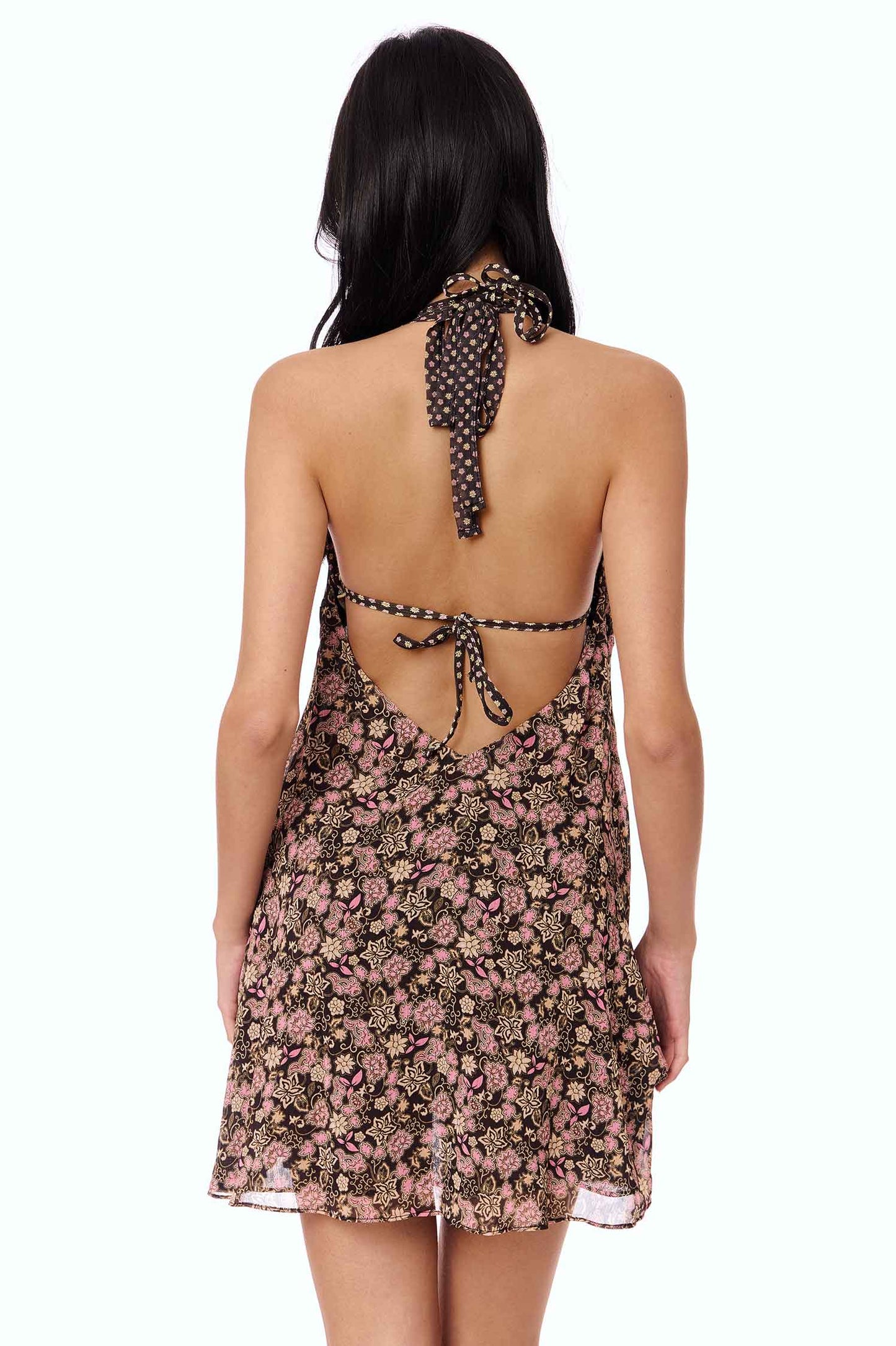 Lilou Halter Mini Dress / Eros