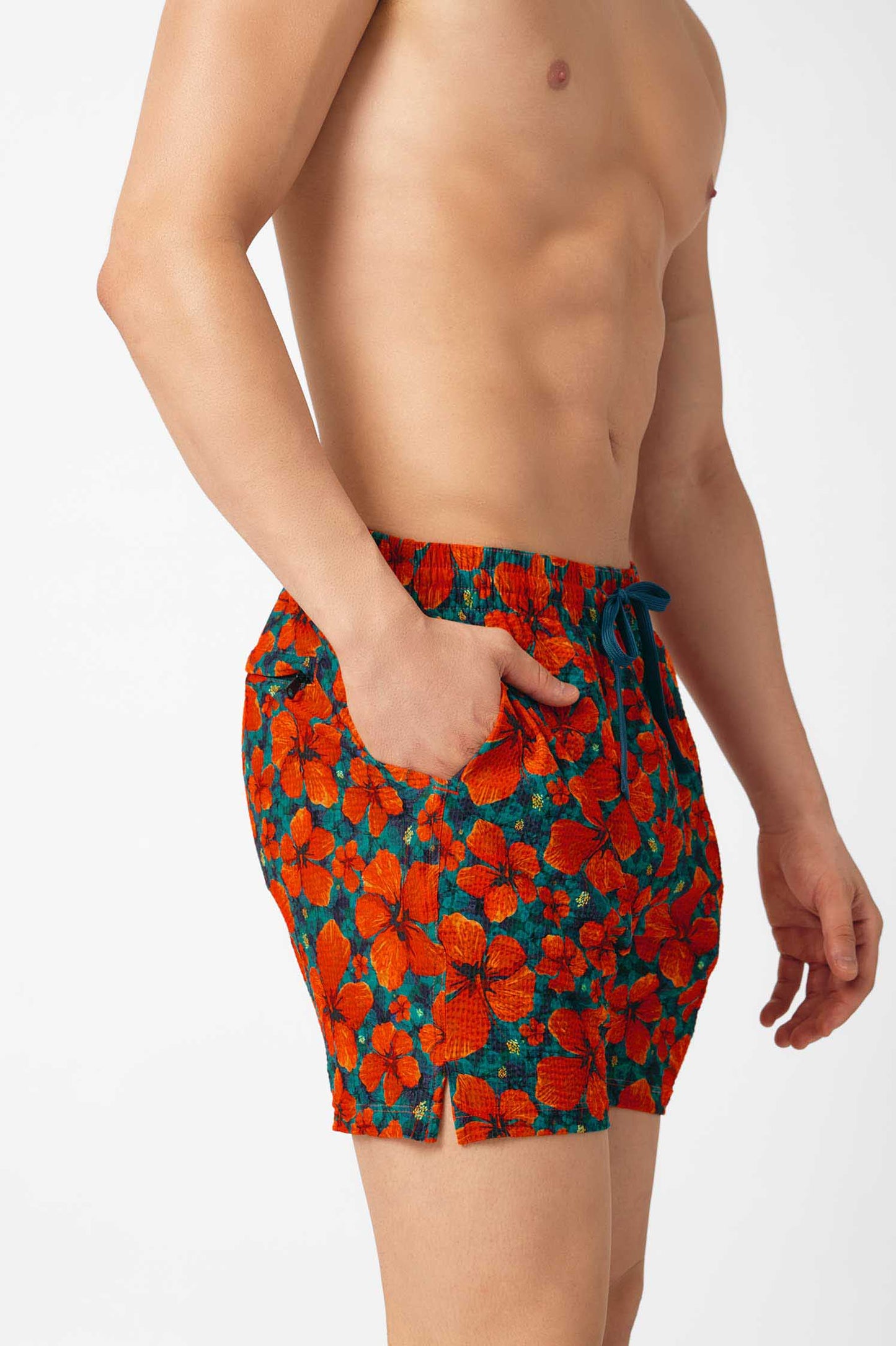 Men's Swim Shorts / Paradise Blooms