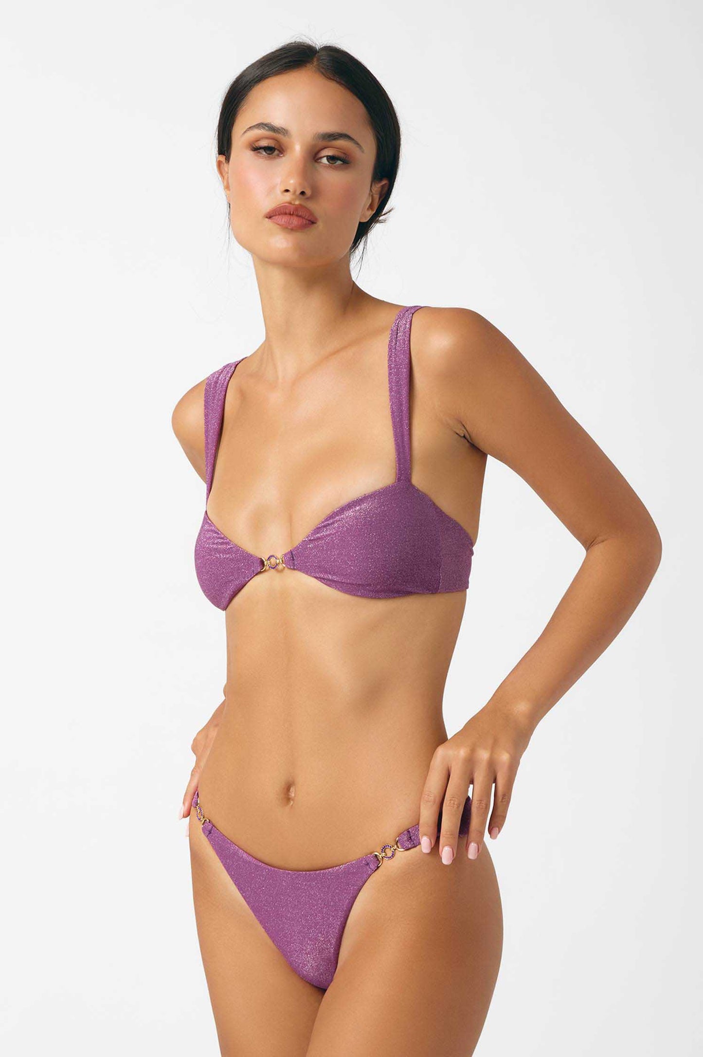 Riri Double Ring Cheeky Bottoms / Pretty Princess