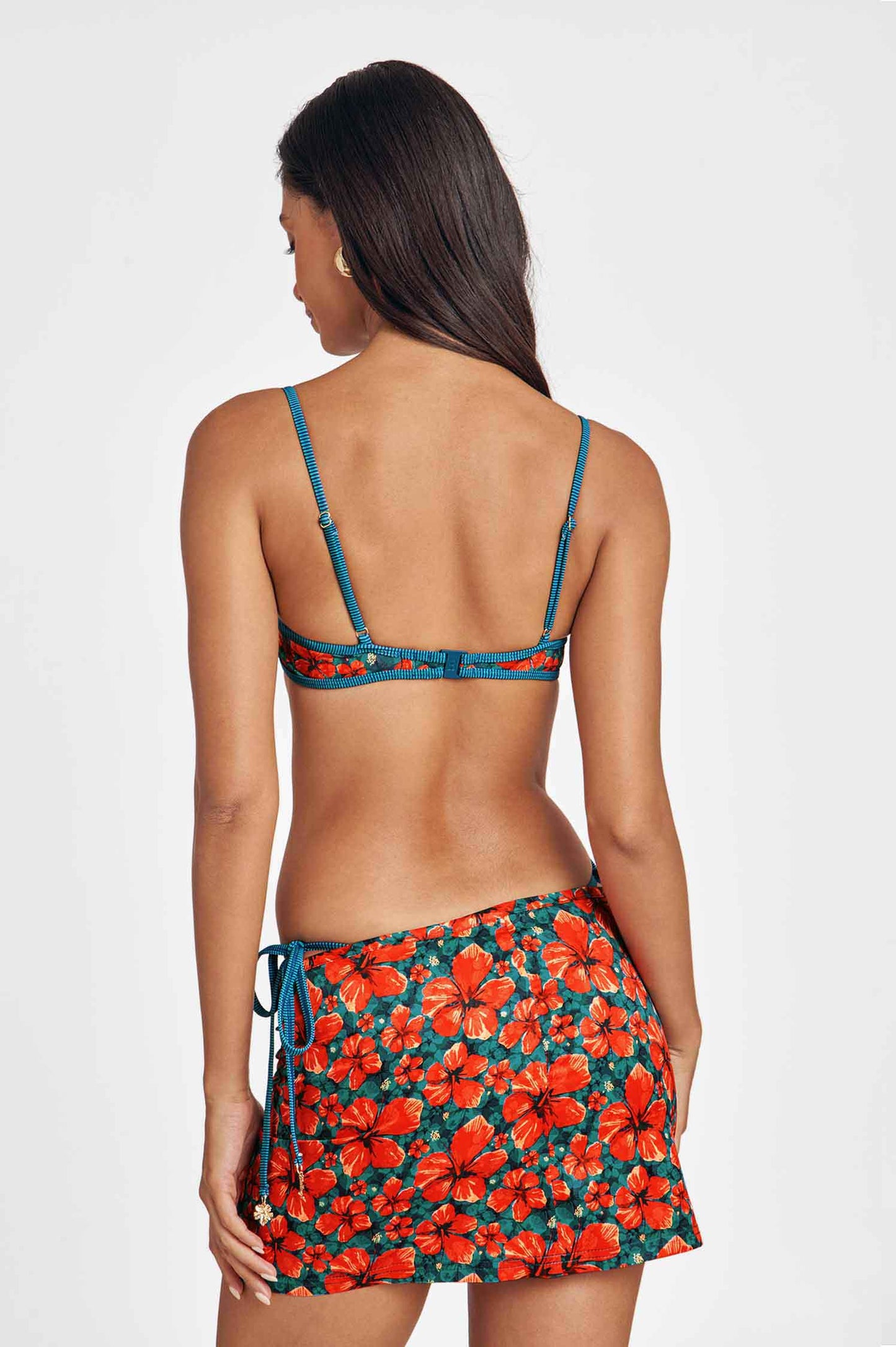 Paloma Mini Skirt / Paradise Blooms
