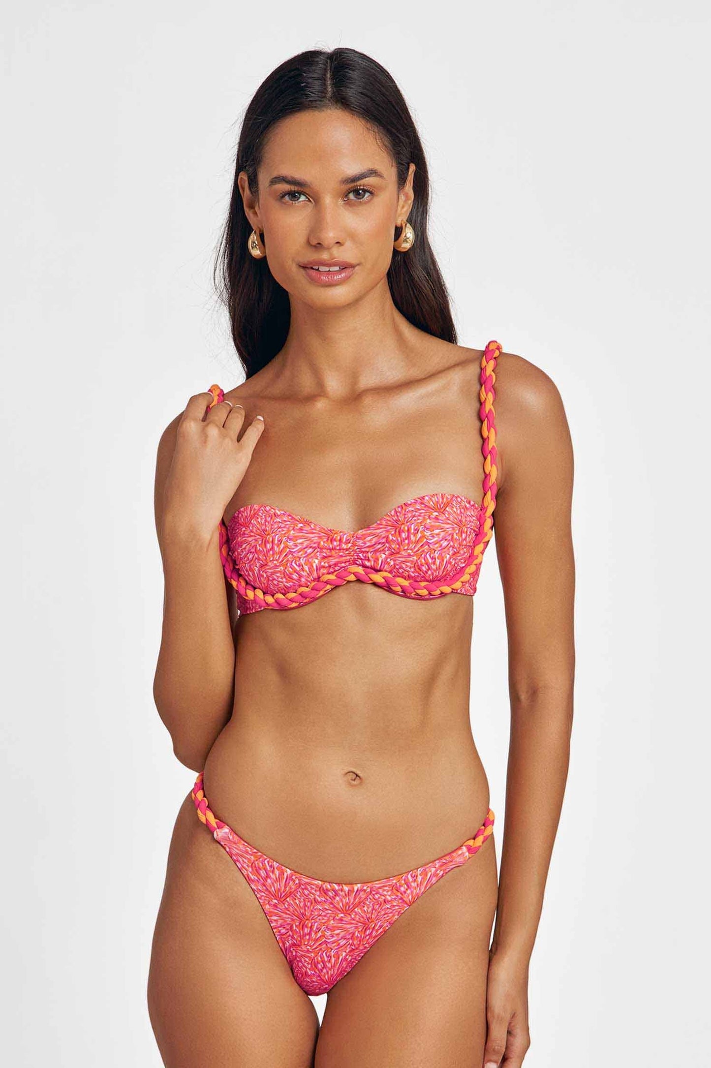 Katya Rope Underwire Top / Spice Isle