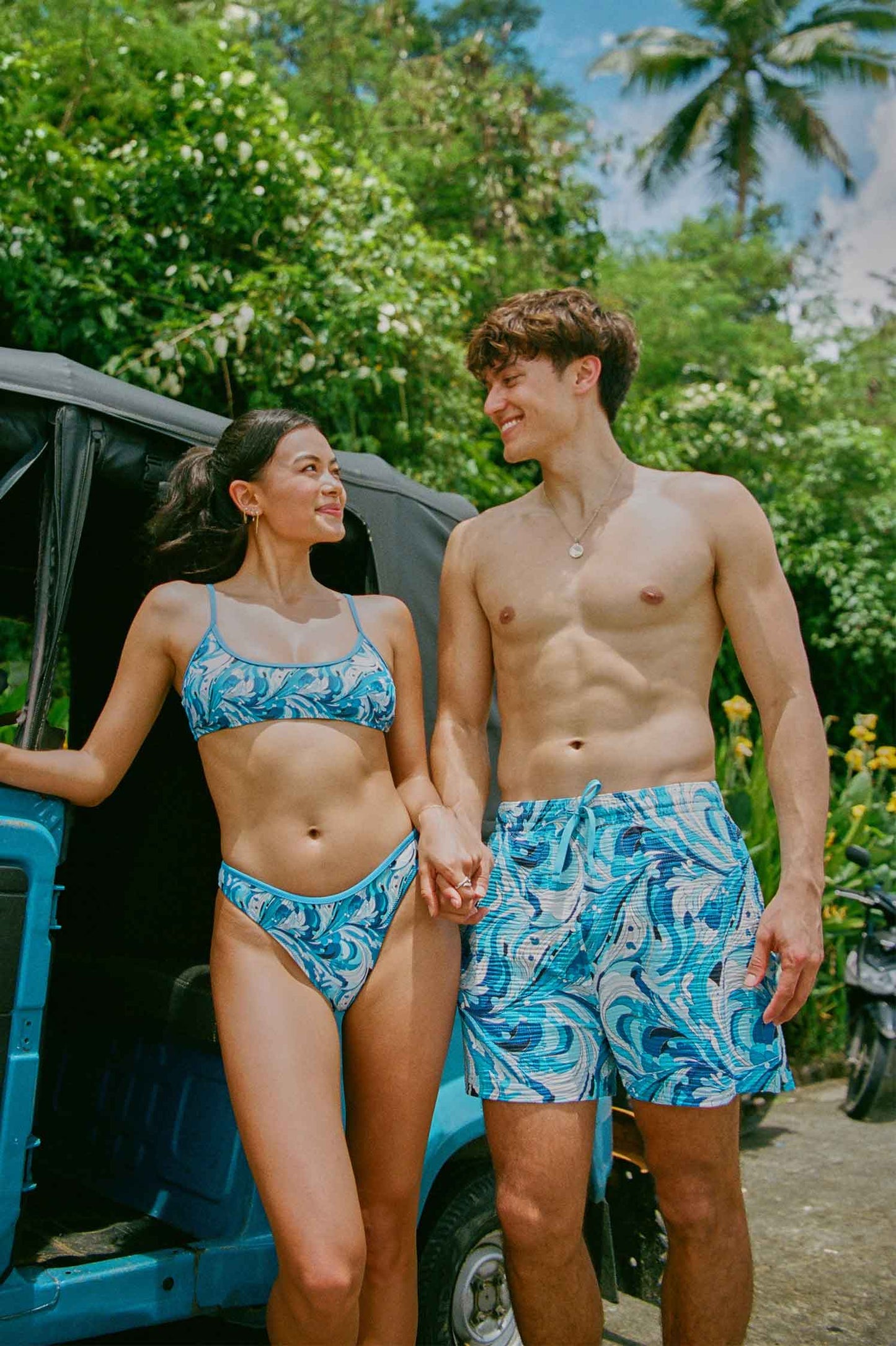 Men's Swim Shorts / Blue Crush