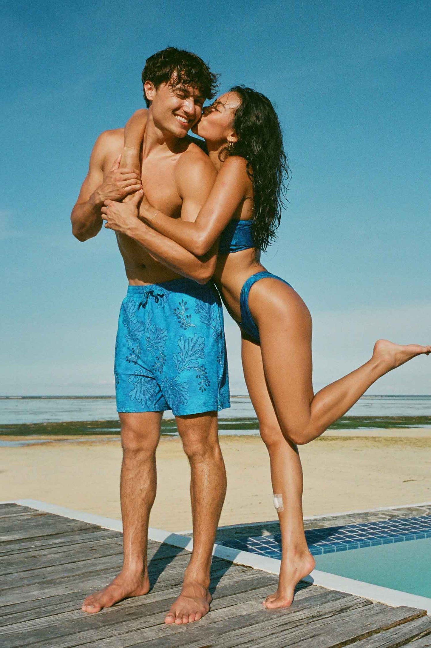 Men's Swim Shorts / Reef Blue