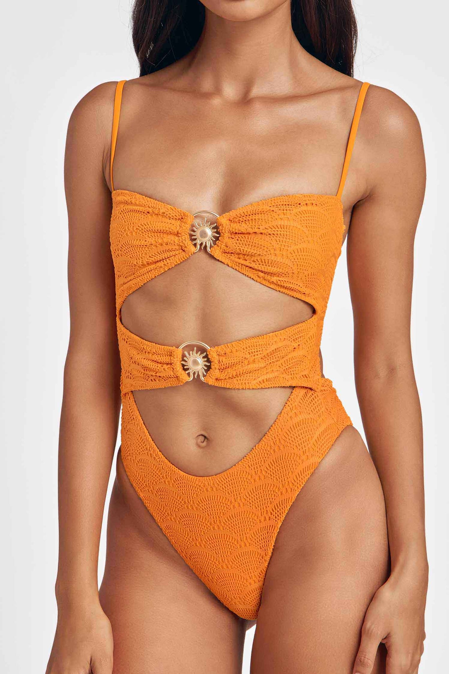 Kaia Cut-Out One Piece / Mango