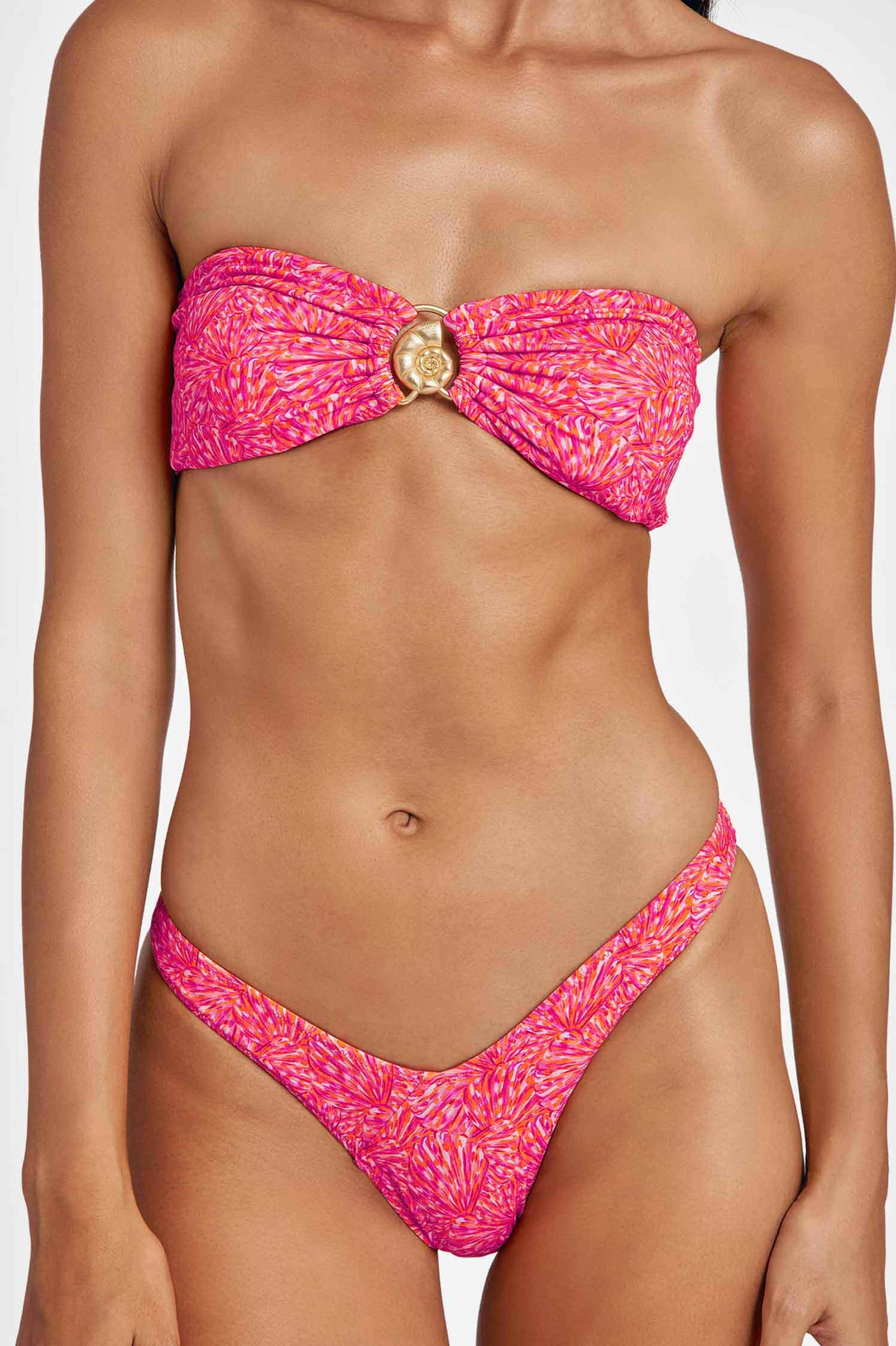 Shelby Bandeau Top / Spice Isle