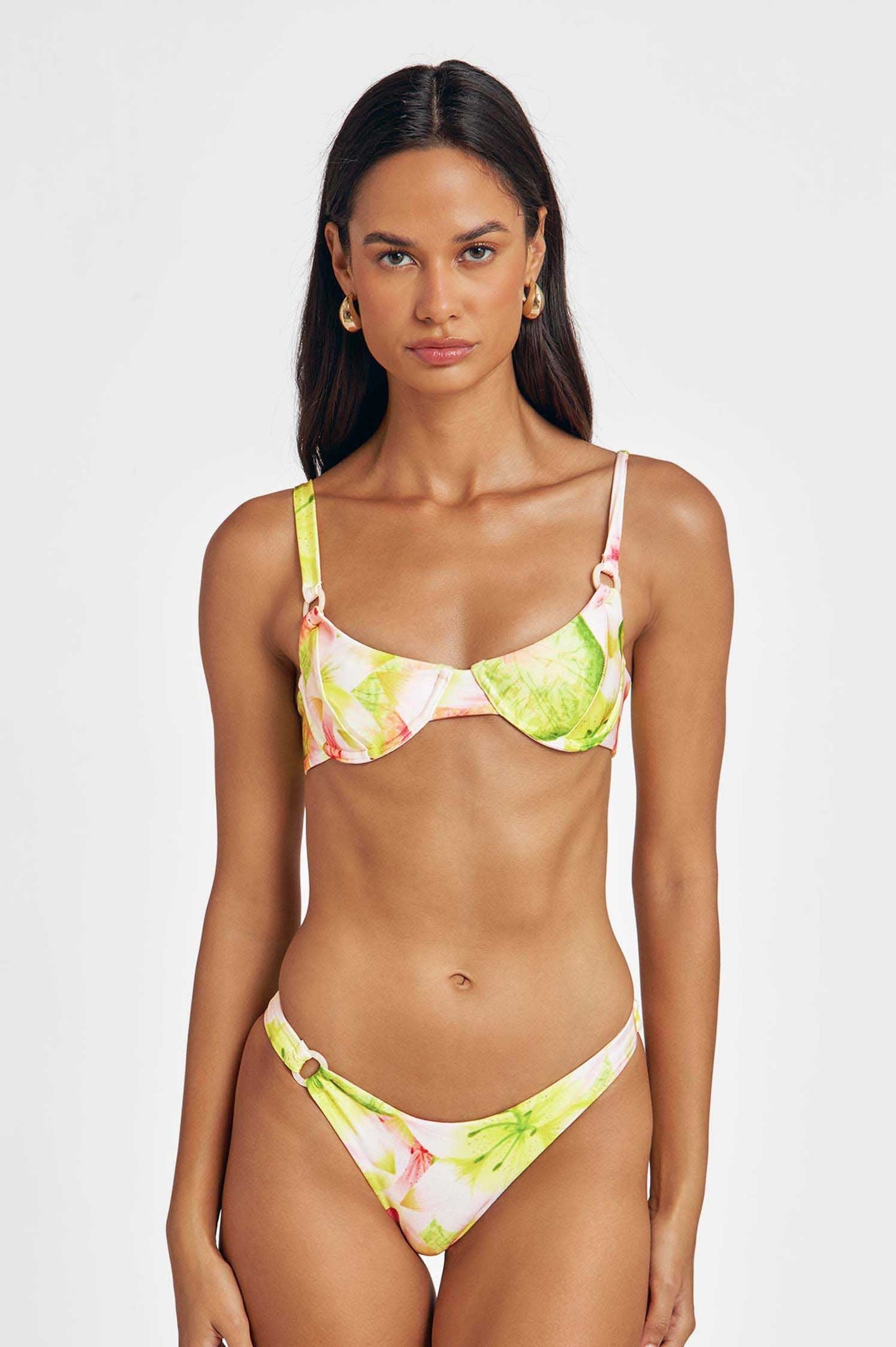 Portia Side-Ring Medium Bottoms / Aruba