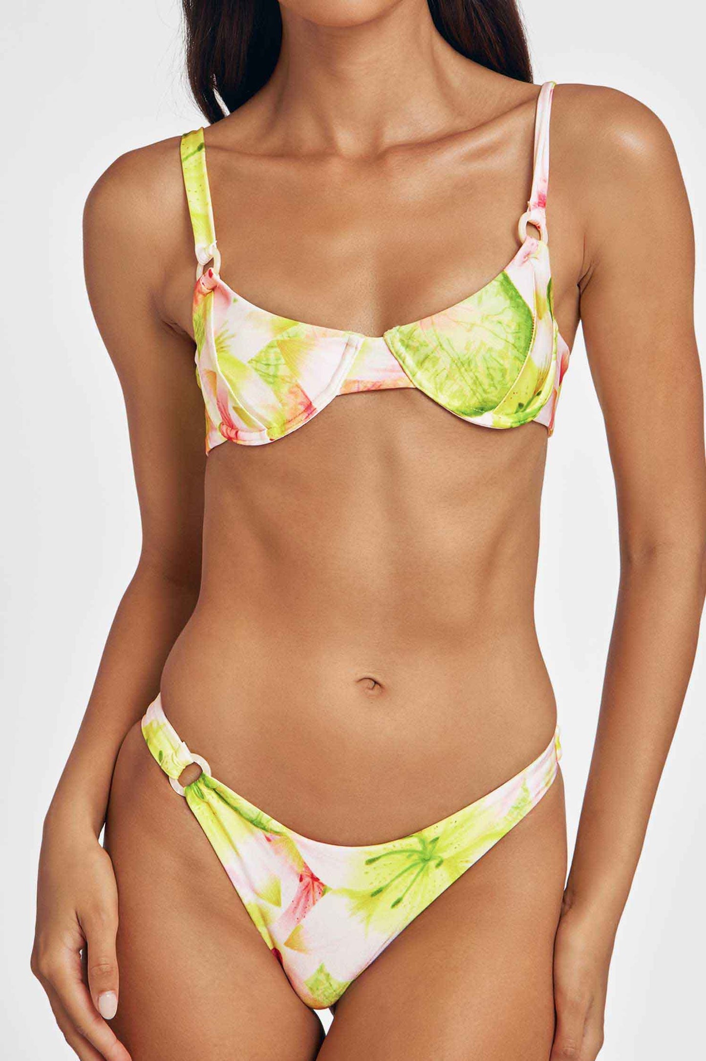 Portia Side-Ring Medium Bottoms / Aruba