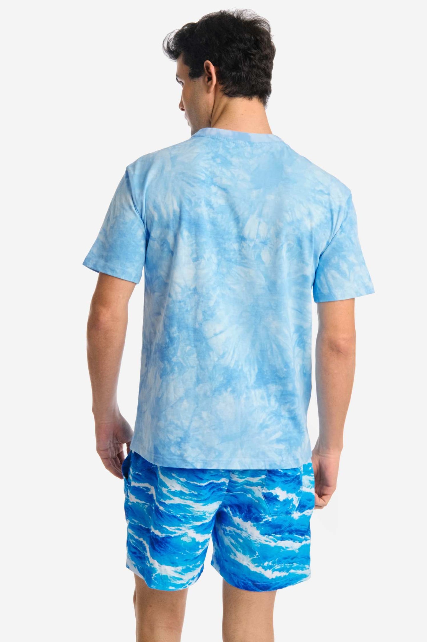 Oversized Graphic Tee / Dolphin Coast