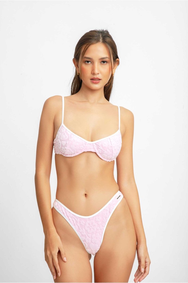 Fiona High Rise Cheeky Bottoms / Ballerina Jacquard FINAL SALE