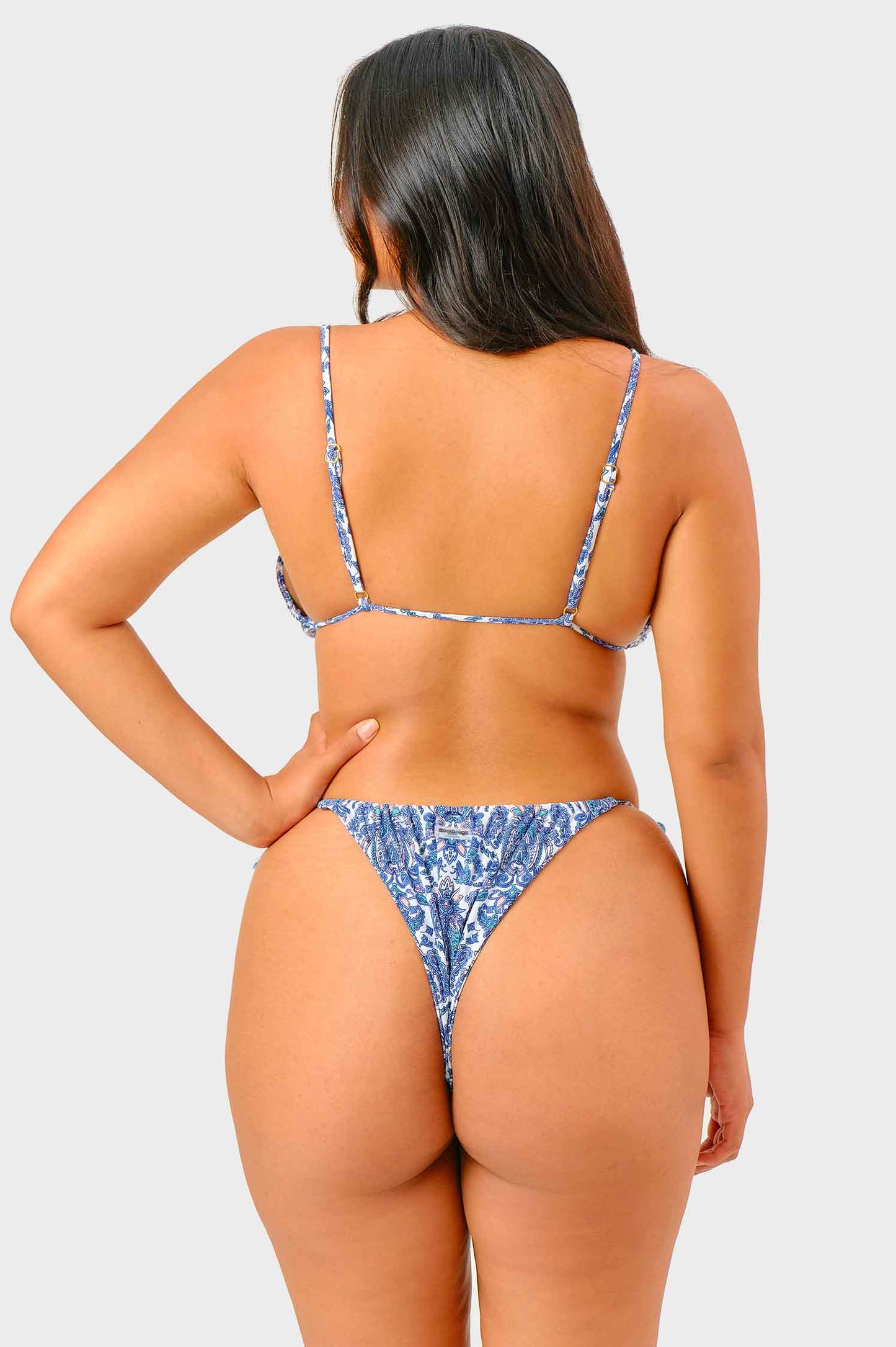Liv Top / Paisley Haze - Bikinis & Beachwear | Blackbough Swim