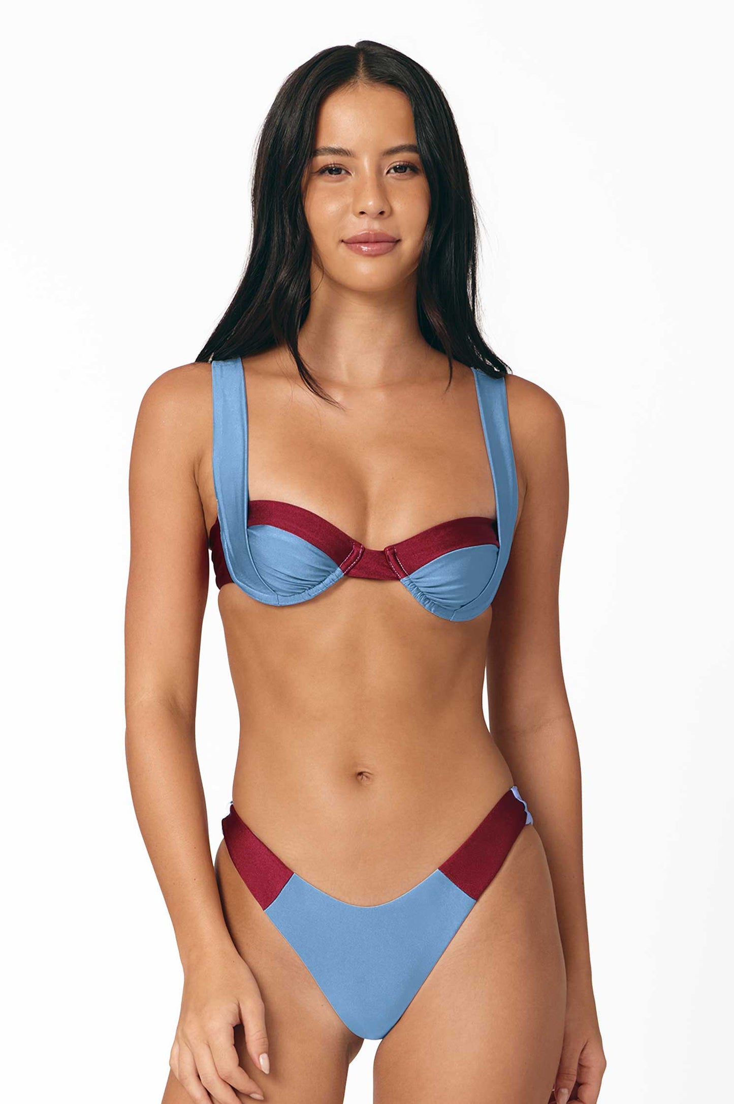 Tiara Ruched Underwire Top / Artemis