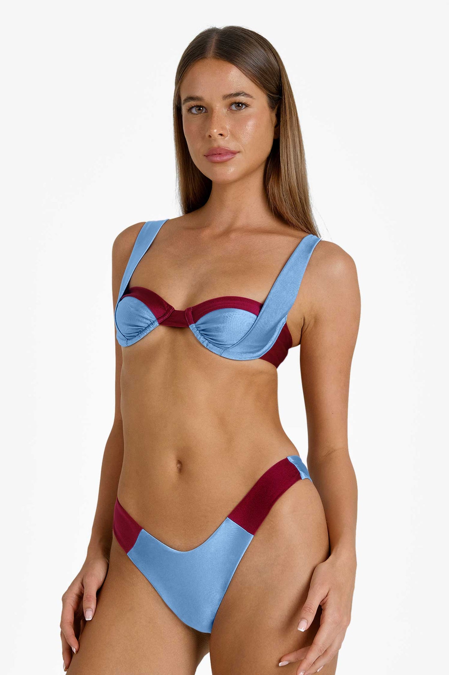 Tiara Ruched Underwire Top / Artemis