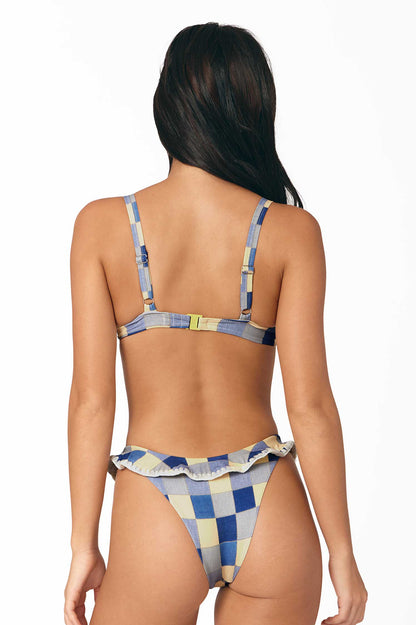 Makayla Frilled Underwire Top / Sal de Mar