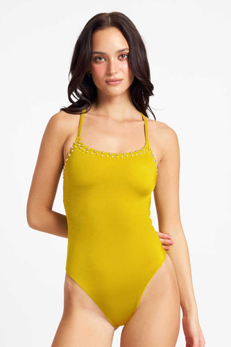 Kaira Racerback One Piece / Honey