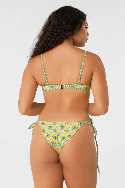 Maddy String Cheeky Bottoms / Agua Fresca