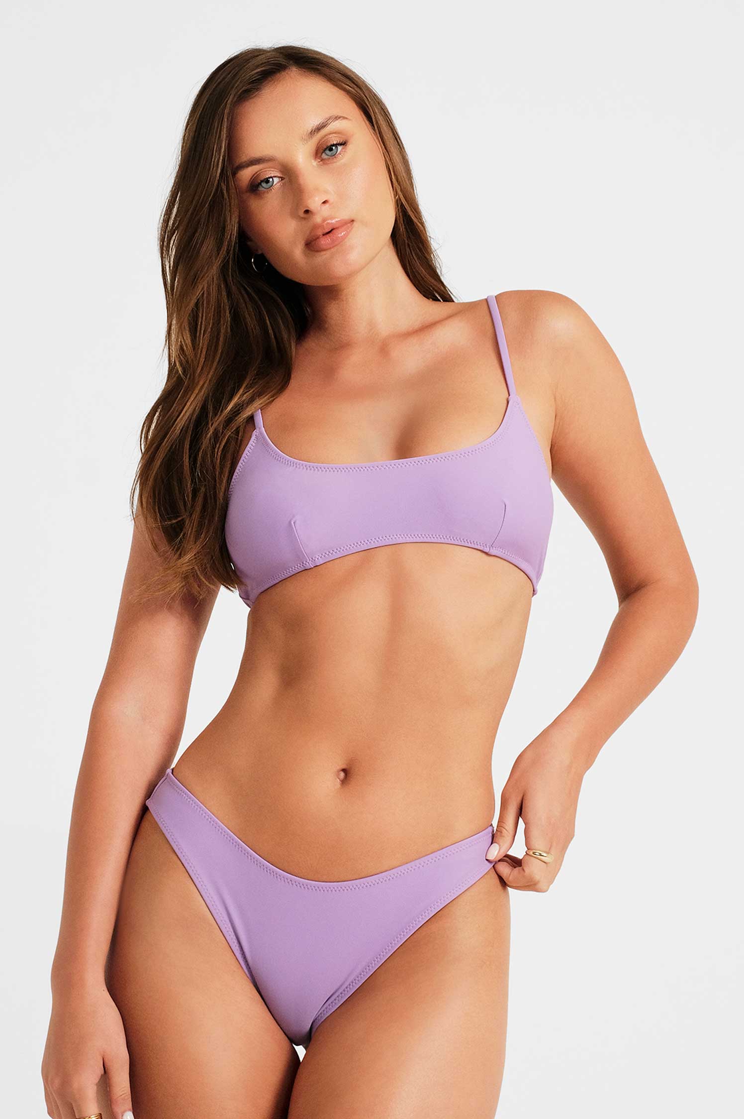 Scoop Neck Top / Provence Purple
