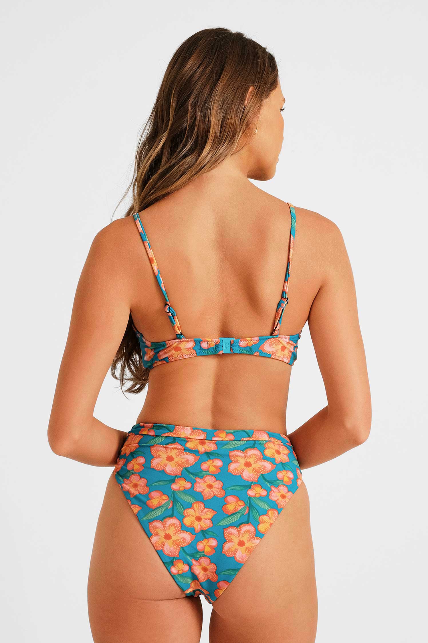 Valentina High Waist Medium Bottoms / Hawaiian Sun FINAL SALE