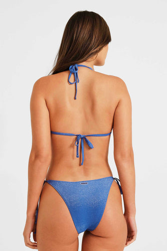Zoey String Adjustable Bottoms / Princess Blue Shimmer