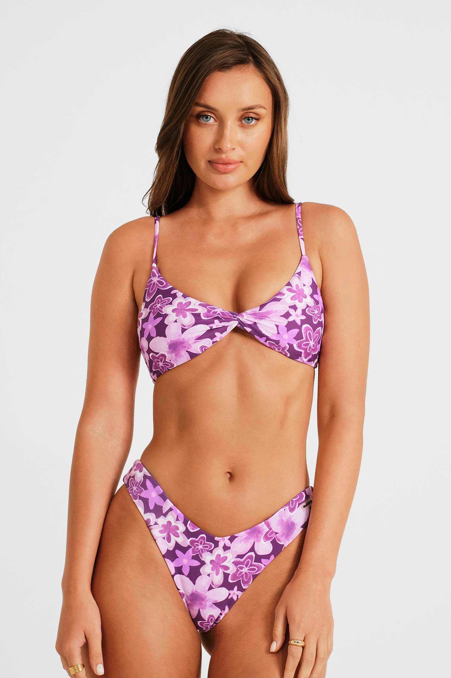 Tona Twisted Top / Wild Petunia FINAL SALE