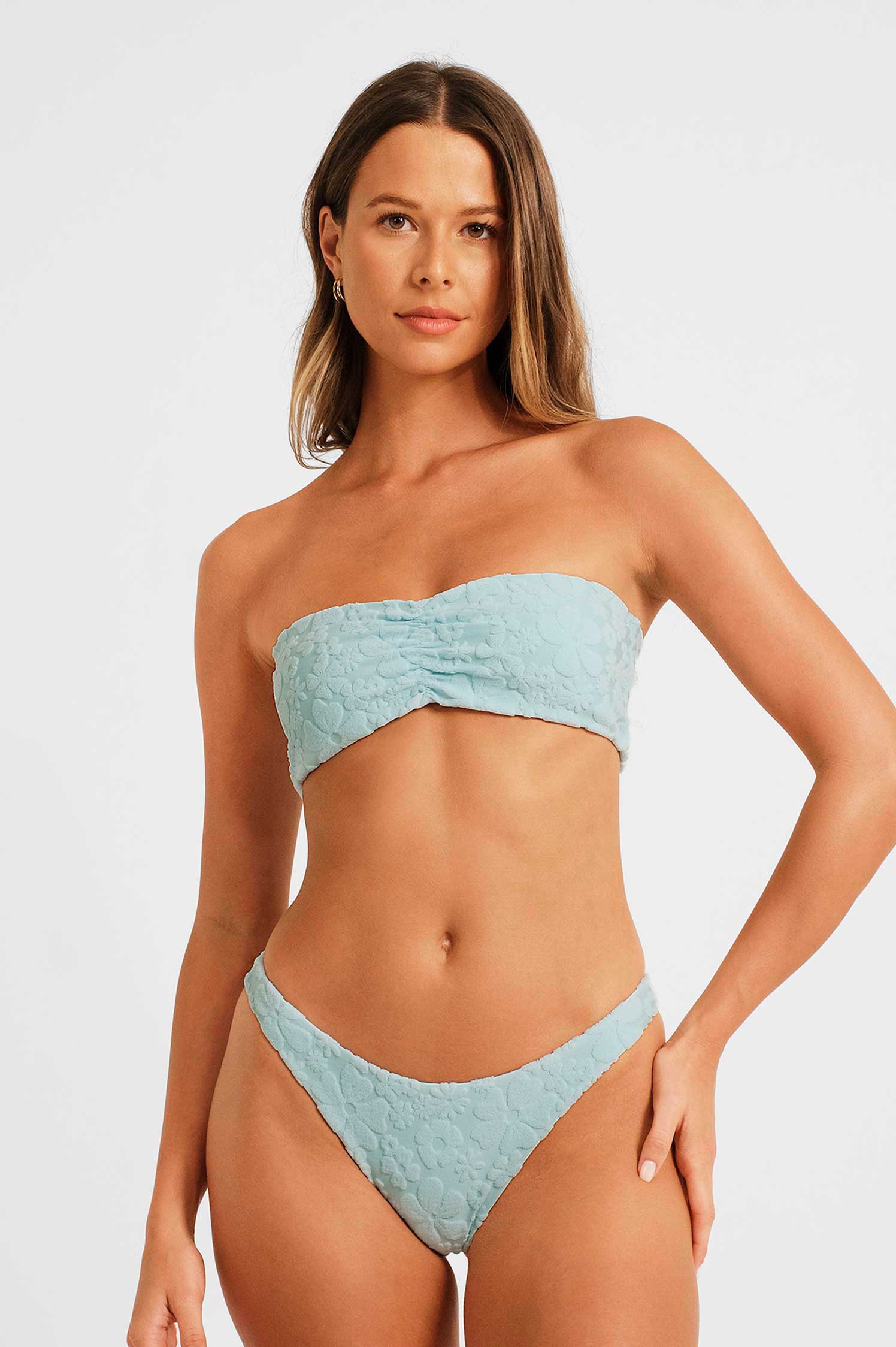 Palmo Bandeau Top / Sugar Jacquard FINAL SALE