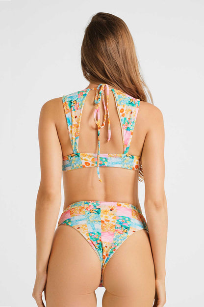Ashley High Waist Reversible Bottoms / Love Bug FINAL SALE