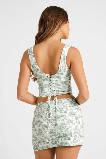 Matilda Corset Top / Cottage