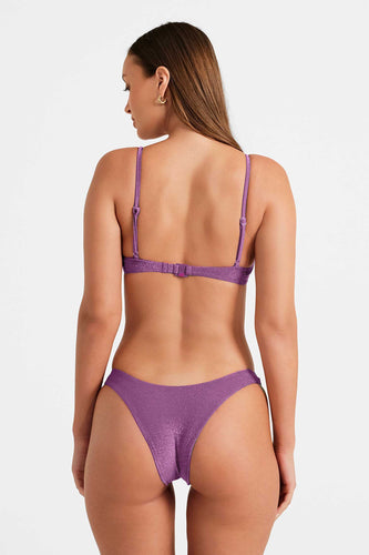 Cindy High Rise Cheeky Bottoms / Hollyhock Shimmer FINAL SALE