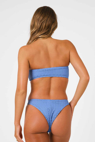Alana Tie Front Cheeky Bottoms / Oceania Crochet