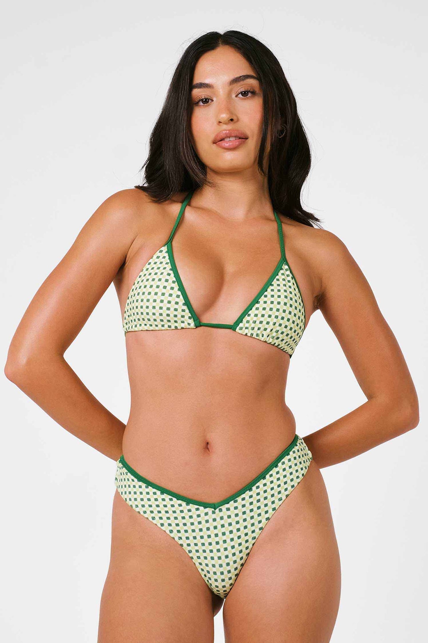 Isabelle Triangle Top / Fairway Terry