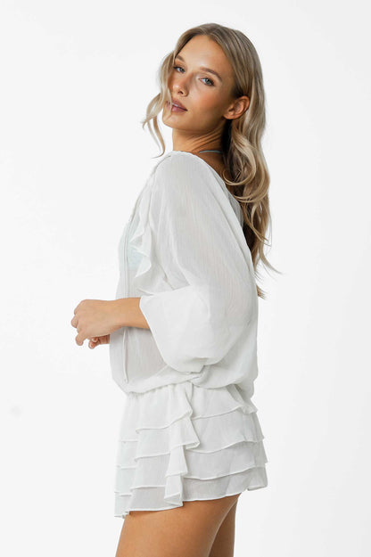 Tisha Cover Up / Chiffon Cream