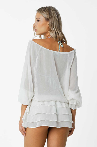 Tisha Cover Up / Chiffon Cream