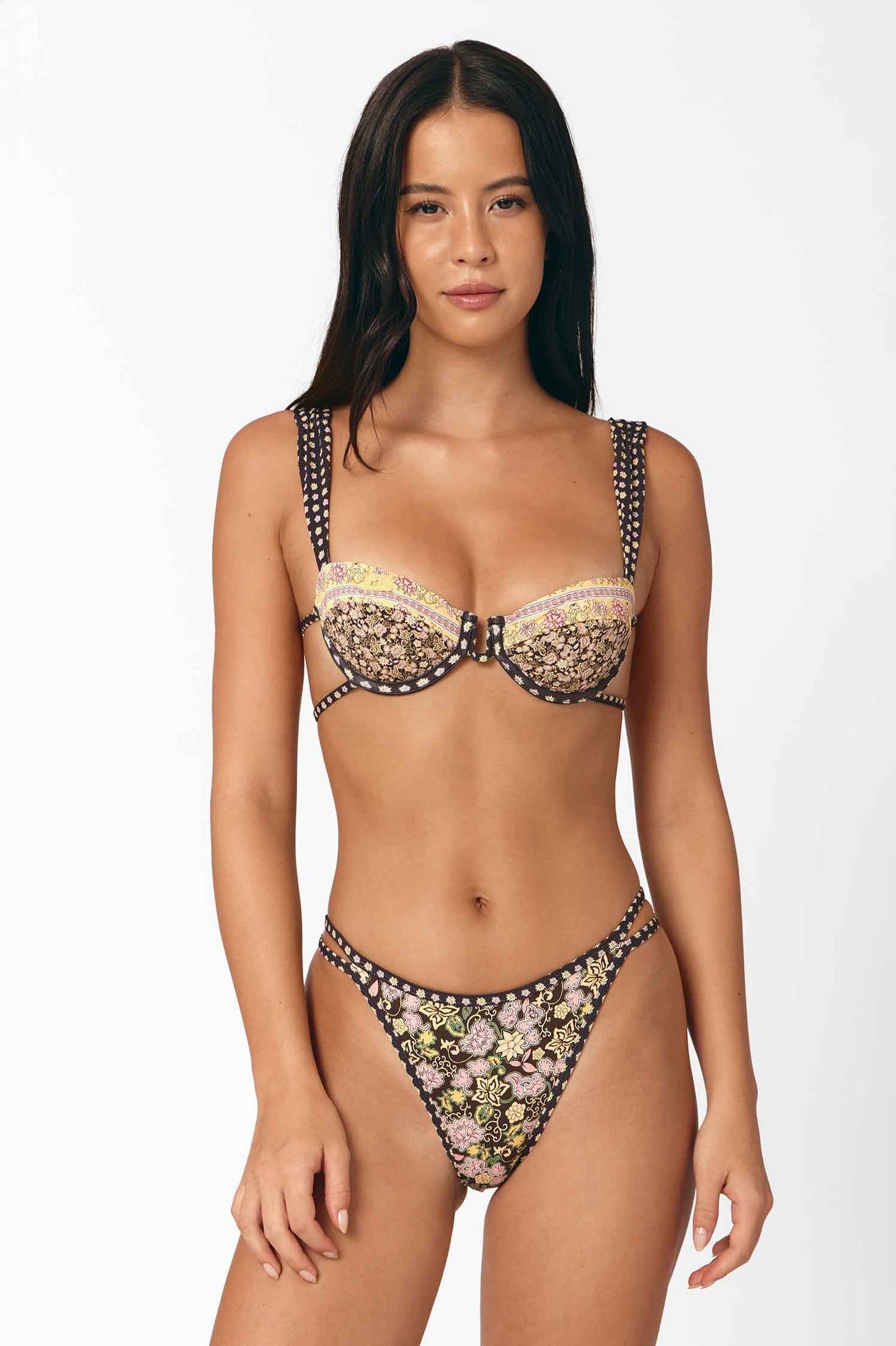 Minna Split Side-Strap Medium Bottoms / Eros