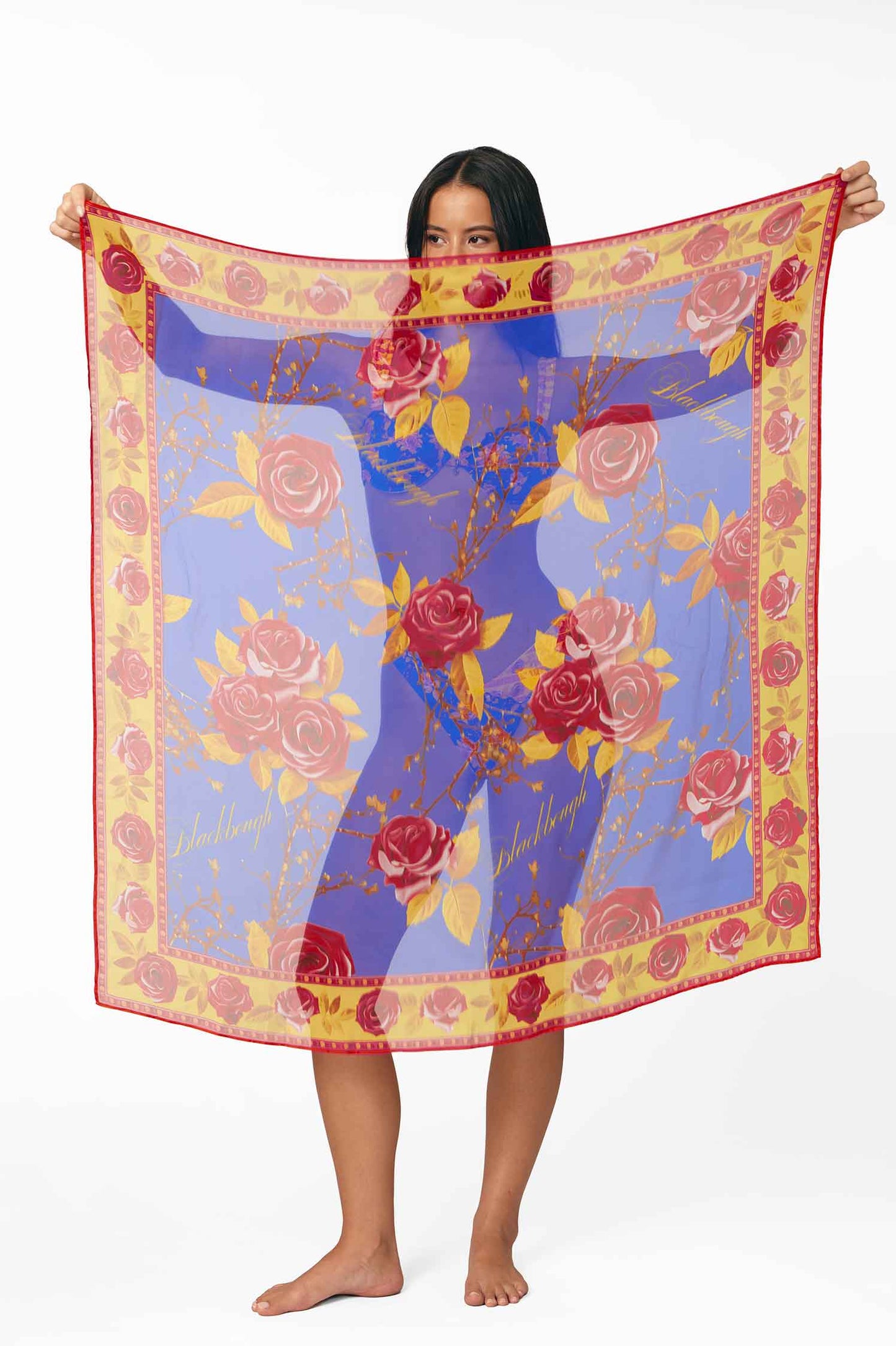Estelle Sheer Scarf / Palazzo