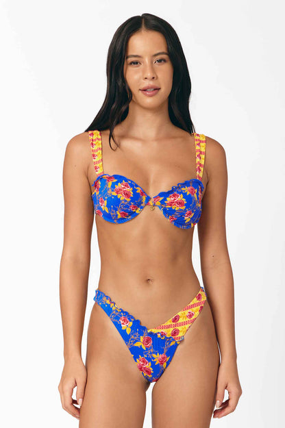 Harper Ruffled Underwire Top / Palazzo