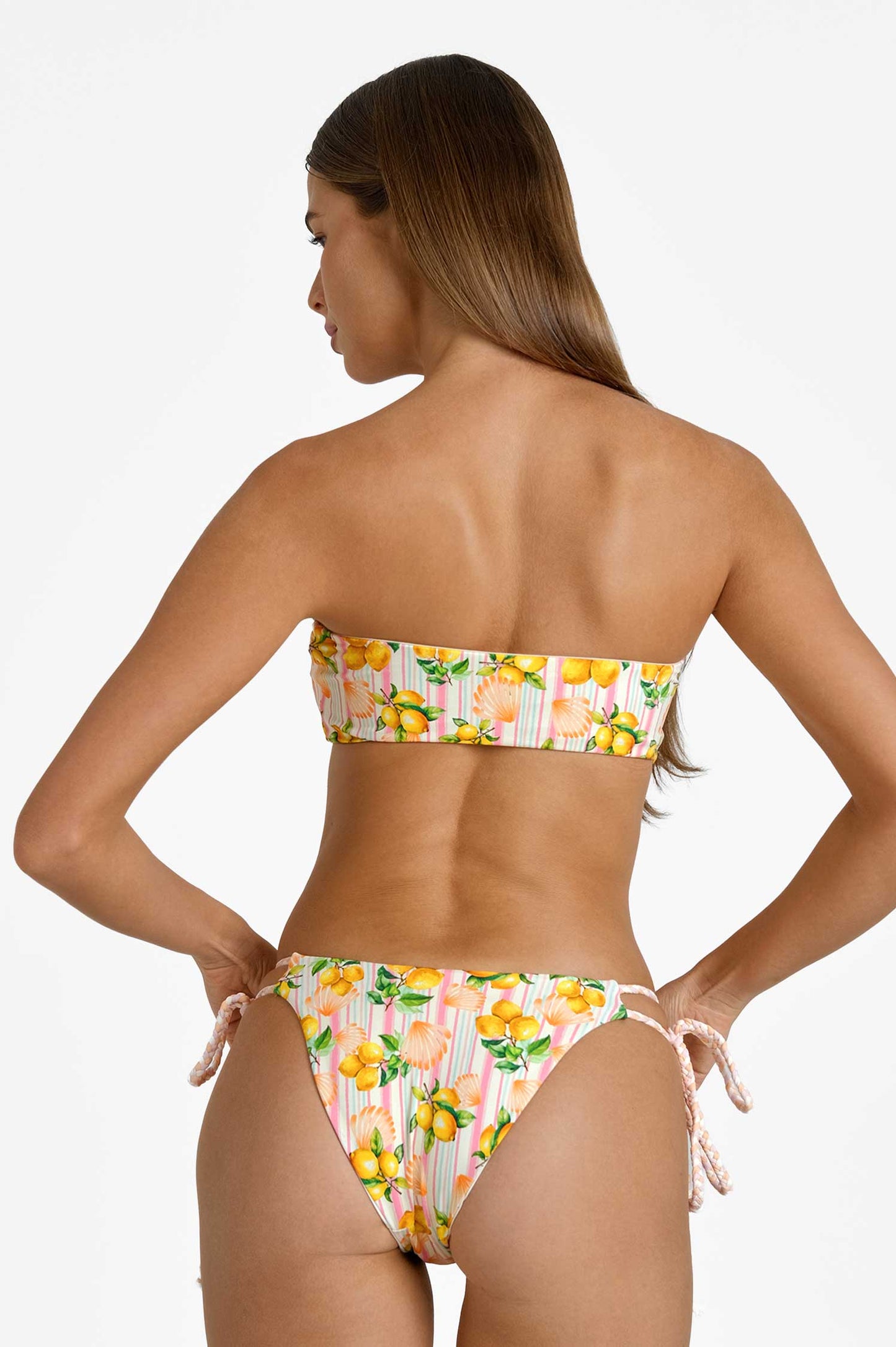 Robyn Double String Cheeky Bottoms / Island Citrus