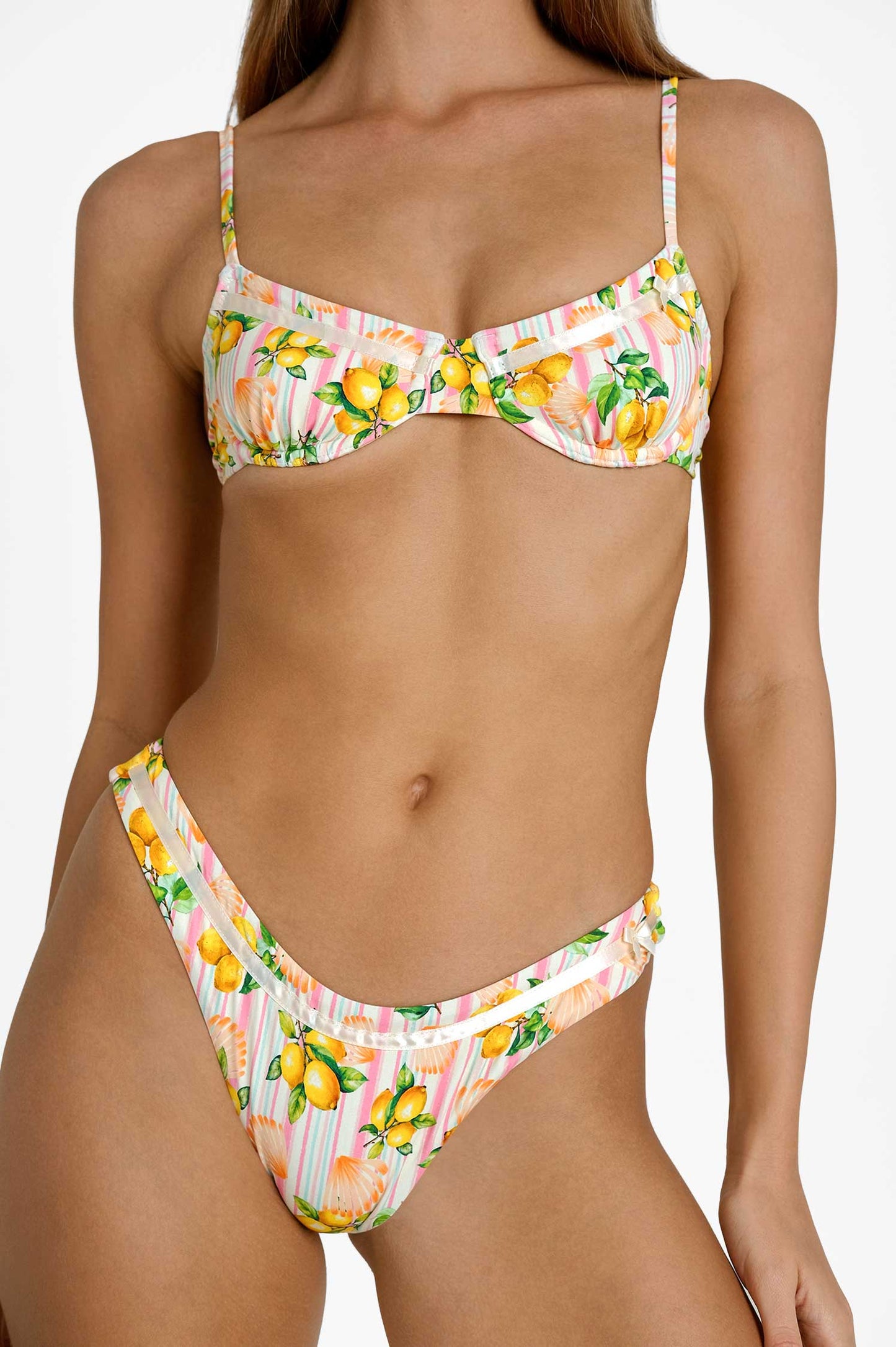 Clara Underwire Top / Island Citrus