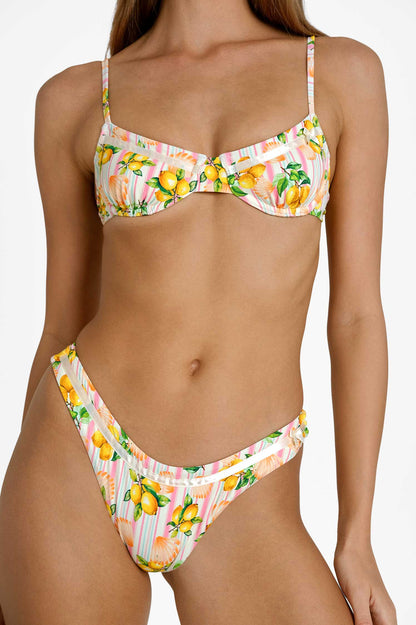 Clara Underwire Top / Island Citrus