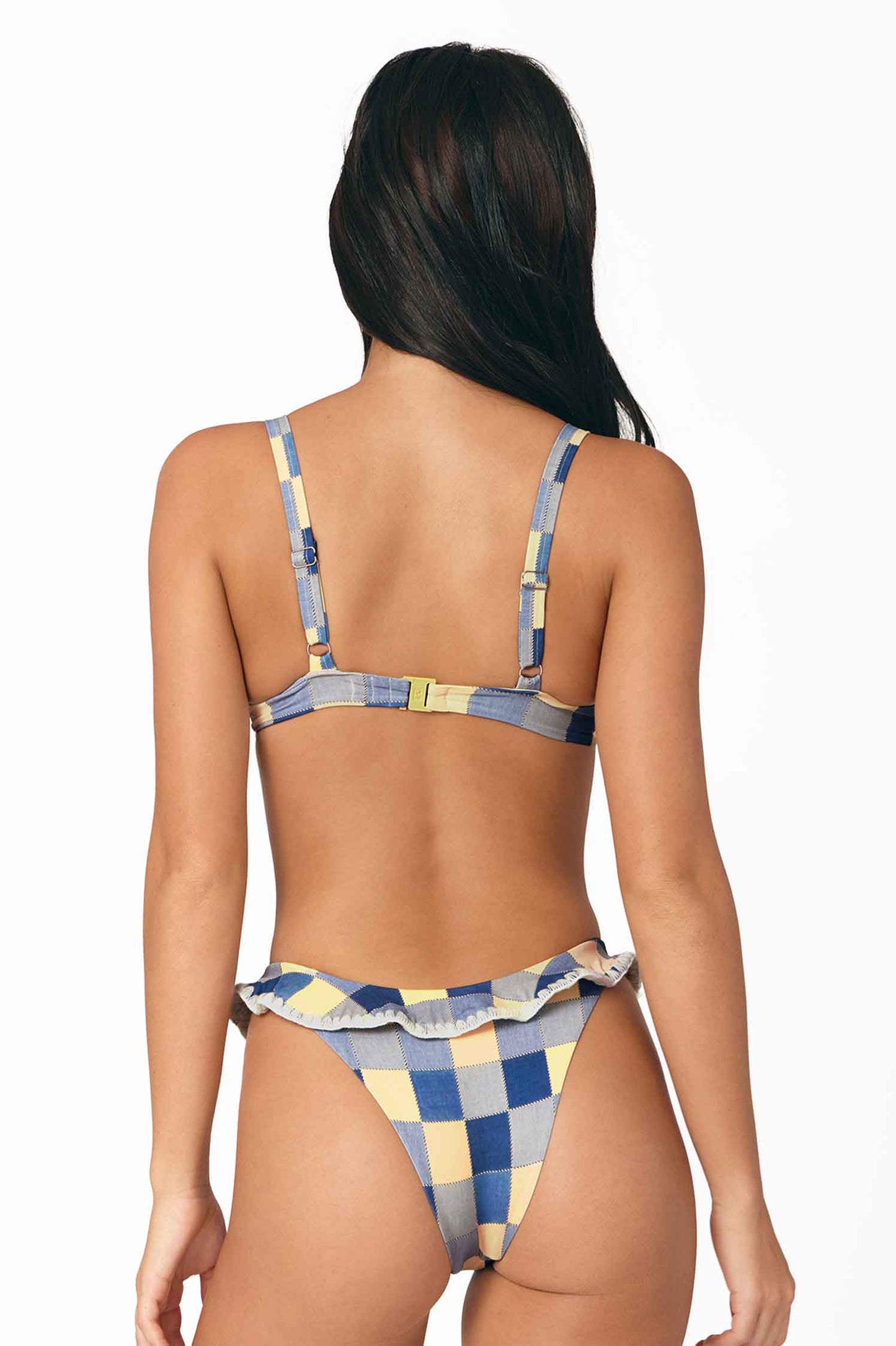 Makayla Frilled Underwire Top / Sal de Mar