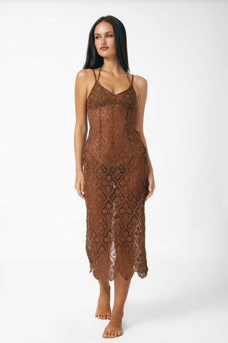 Jade Maxi Dress / Tiramisu