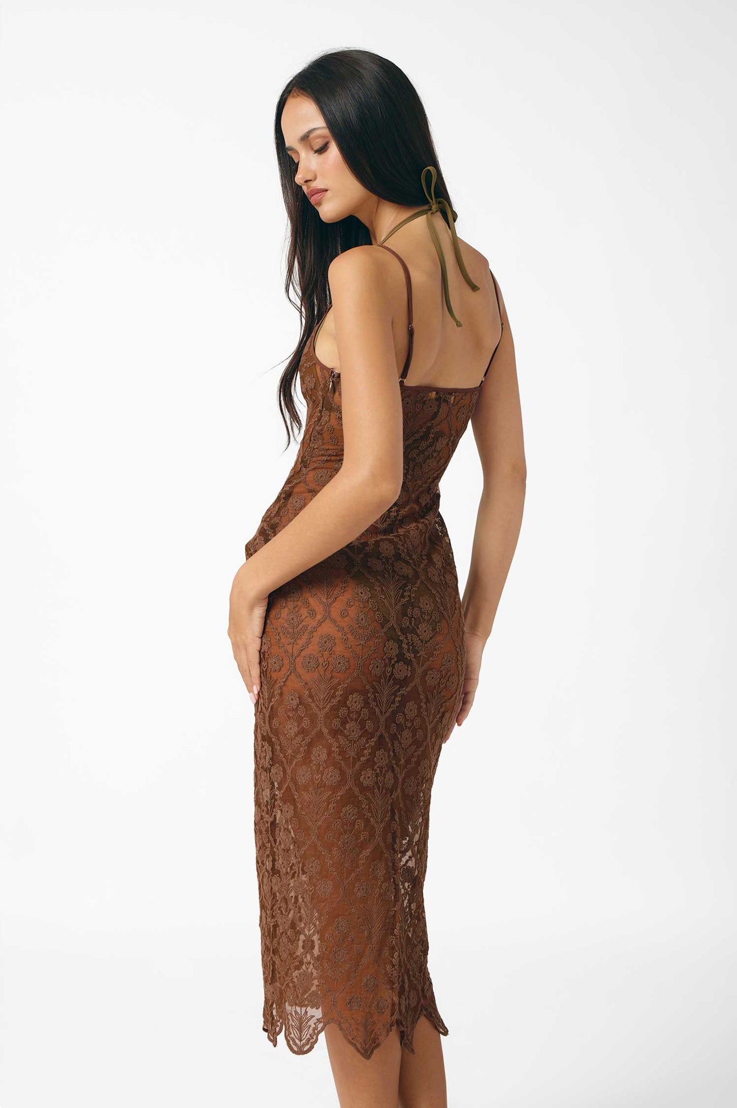 Jade Maxi Dress / Tiramisu