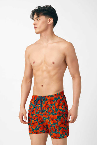Men's Swim Shorts / Paradise Blooms