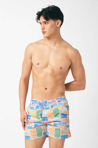 Men's Board Shorts / Buon Appetito
