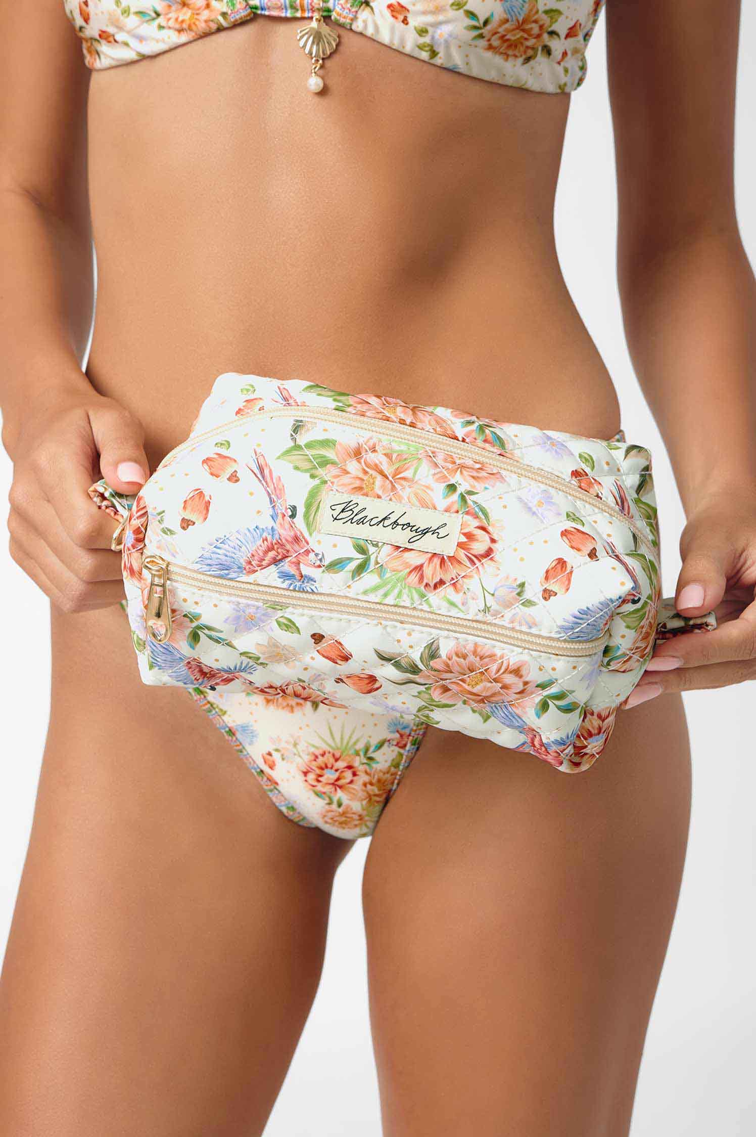 Quilted Pouch / Sanctuary