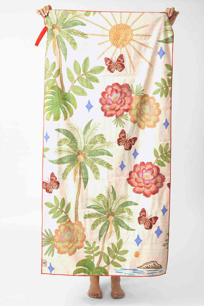 Reversible Packable Beach Towel / Sanctuary