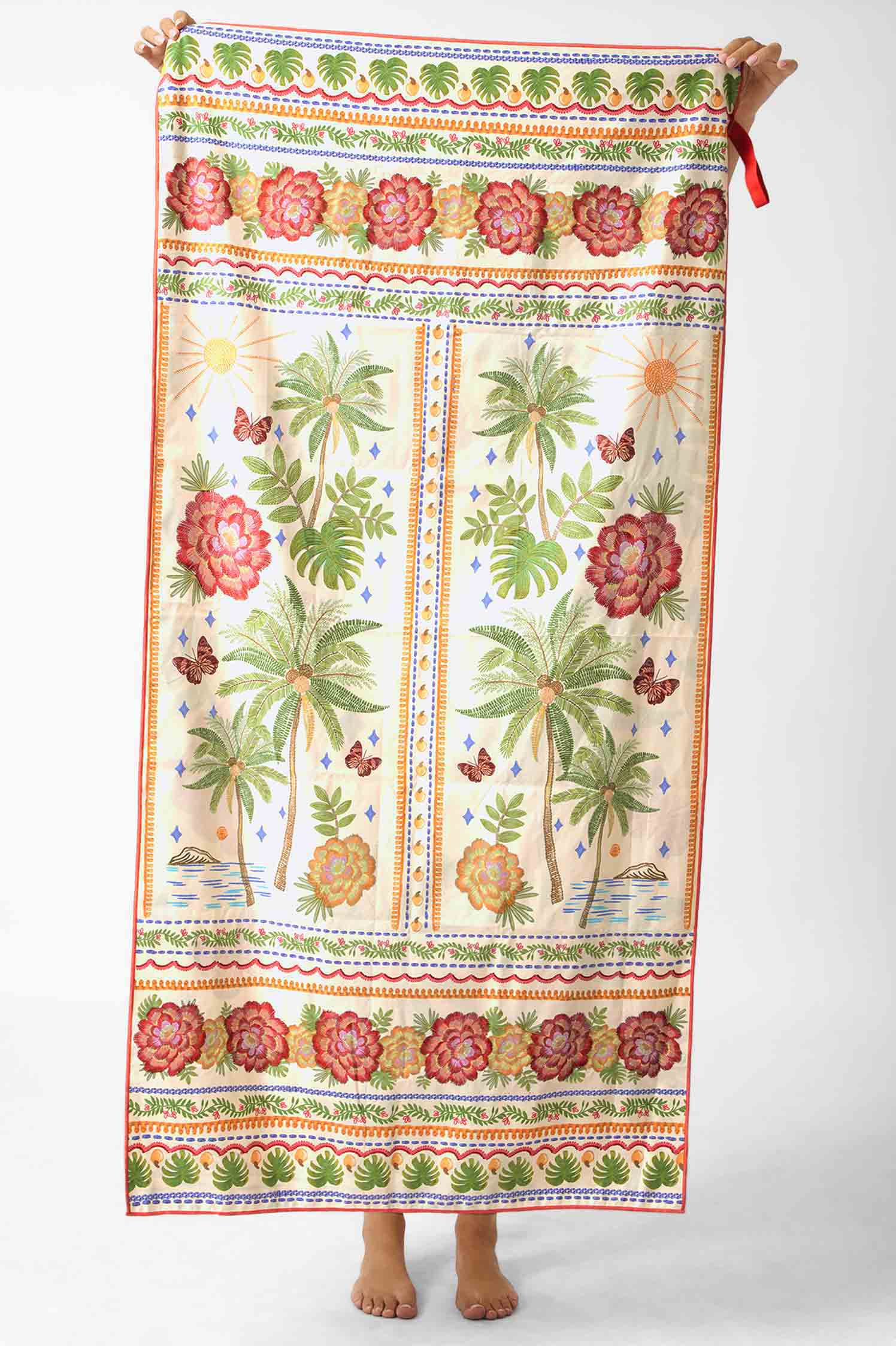 Reversible Packable Beach Towel / Sanctuary